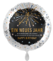 Preview: Folienballon - Happy Birthday, ein neues Jahr - ø 43cm